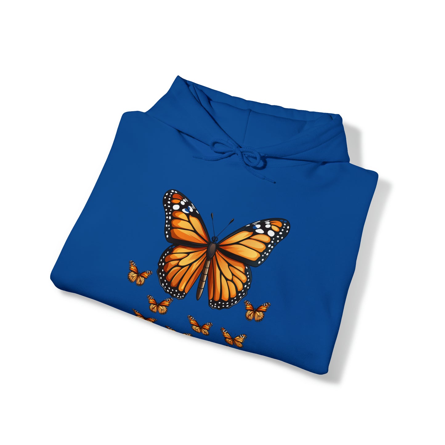 Monarch Butterflies Unisex Heavy Blend™ Hooded Sweatshirt, Pacific Grove Monarch Butterflies