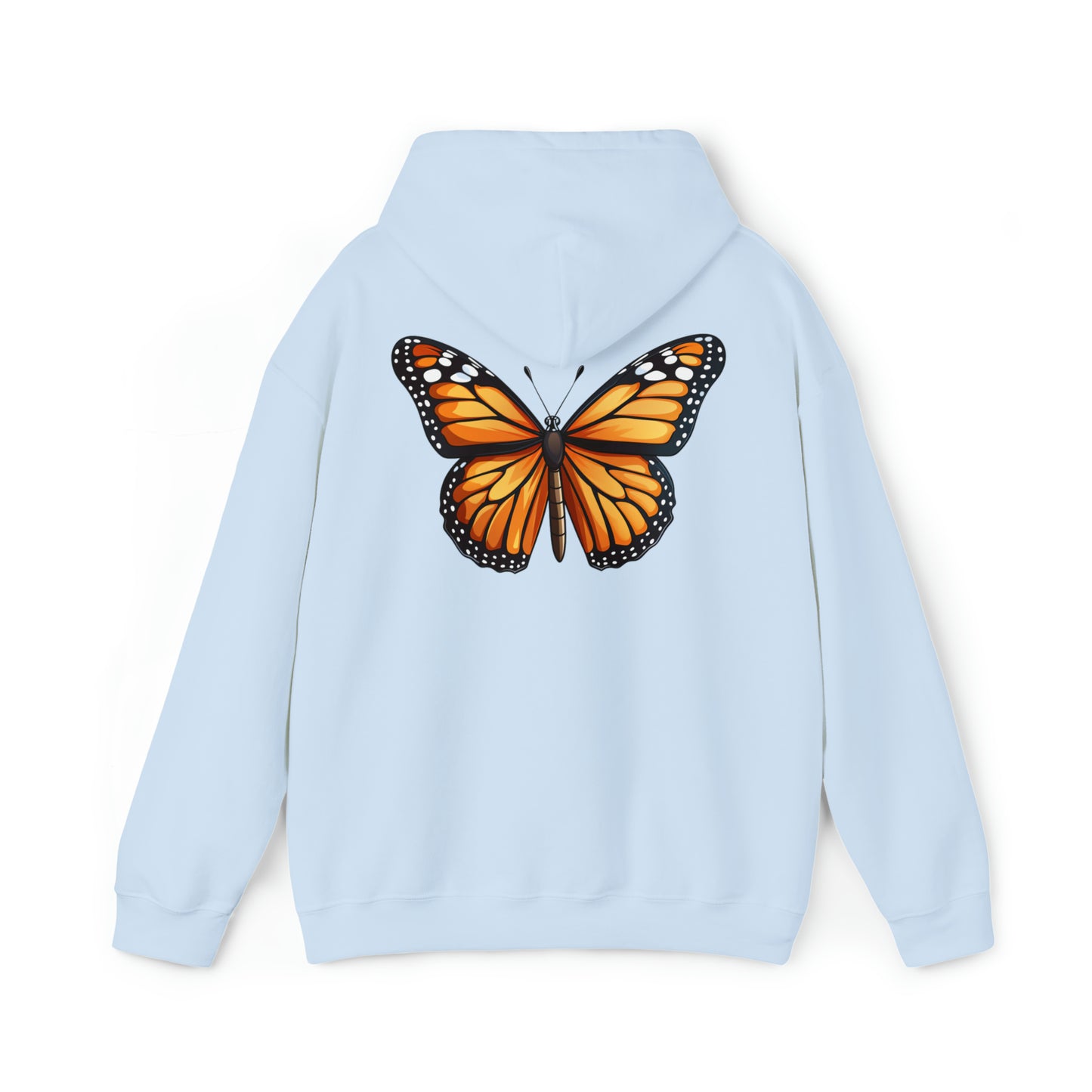 Monarch Butterflies Unisex Heavy Blend™ Hooded Sweatshirt, Pacific Grove Monarch Butterflies