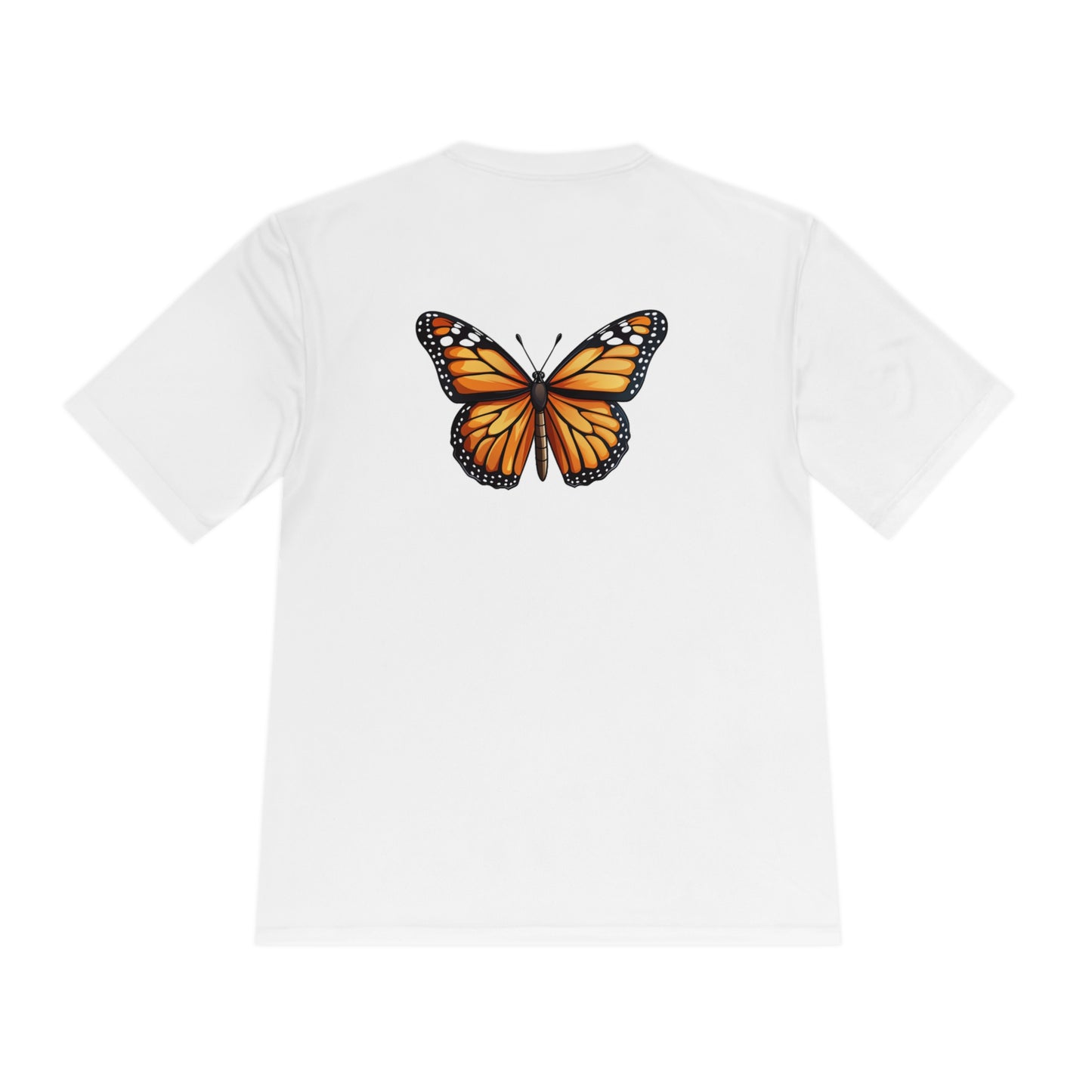 Monarch Butterfly Workout Shirt - Unisex Moisture Wicking Tee