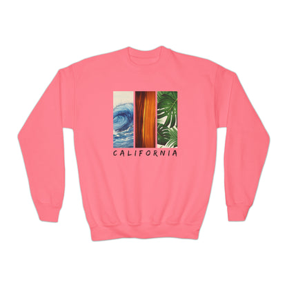 California Sweatshirt for Kids - Youth Crewneck Sweatshirt