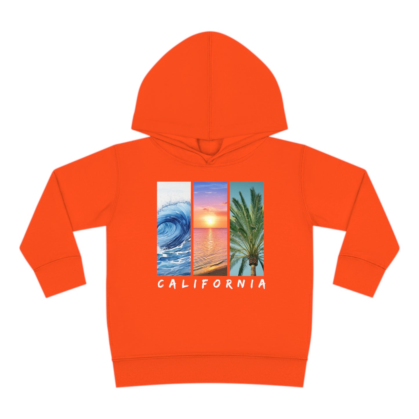 California Kids Hoodie - Toddler Pullover Fleece Hoodie