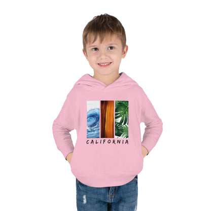 California Kids Hoodie - Toddler Pullover Fleece Hoodie