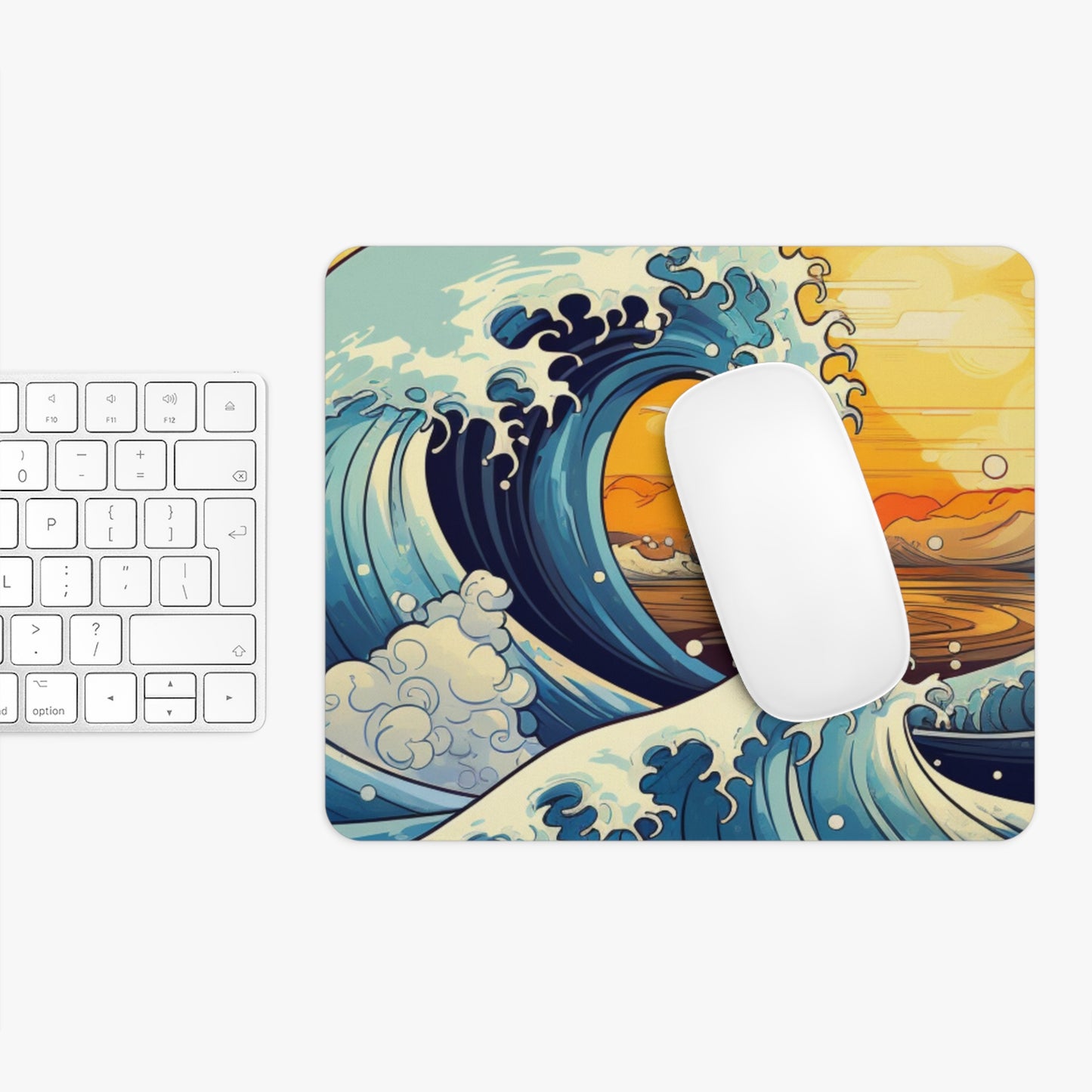 Ocean Waves Mouse Pad