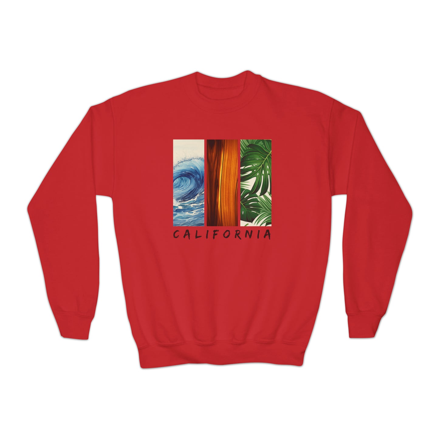 California Sweatshirt for Kids - Youth Crewneck Sweatshirt