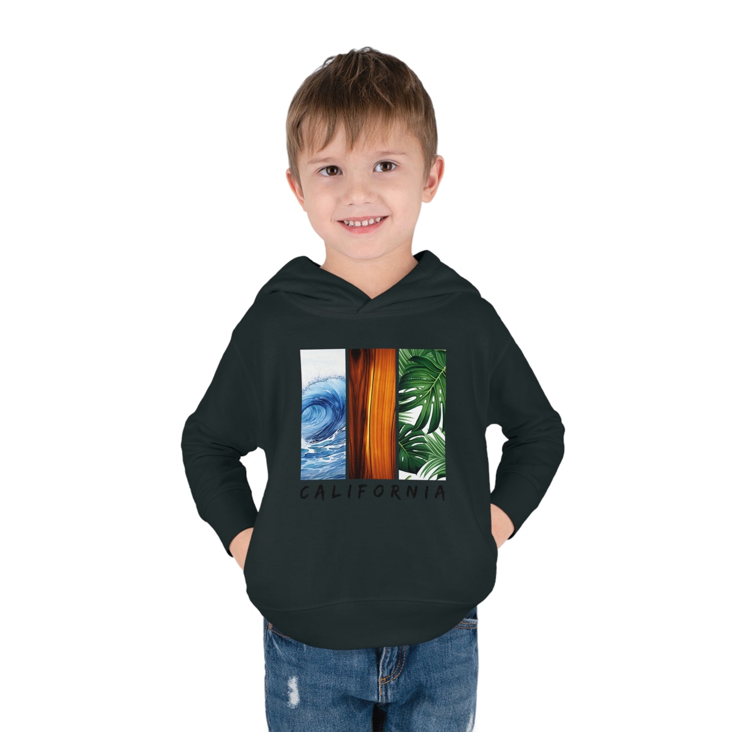 California Kids Hoodie - Toddler Pullover Fleece Hoodie