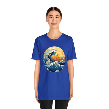 Ocean Waves T-Shirt - Unisex Short Sleeve Tee