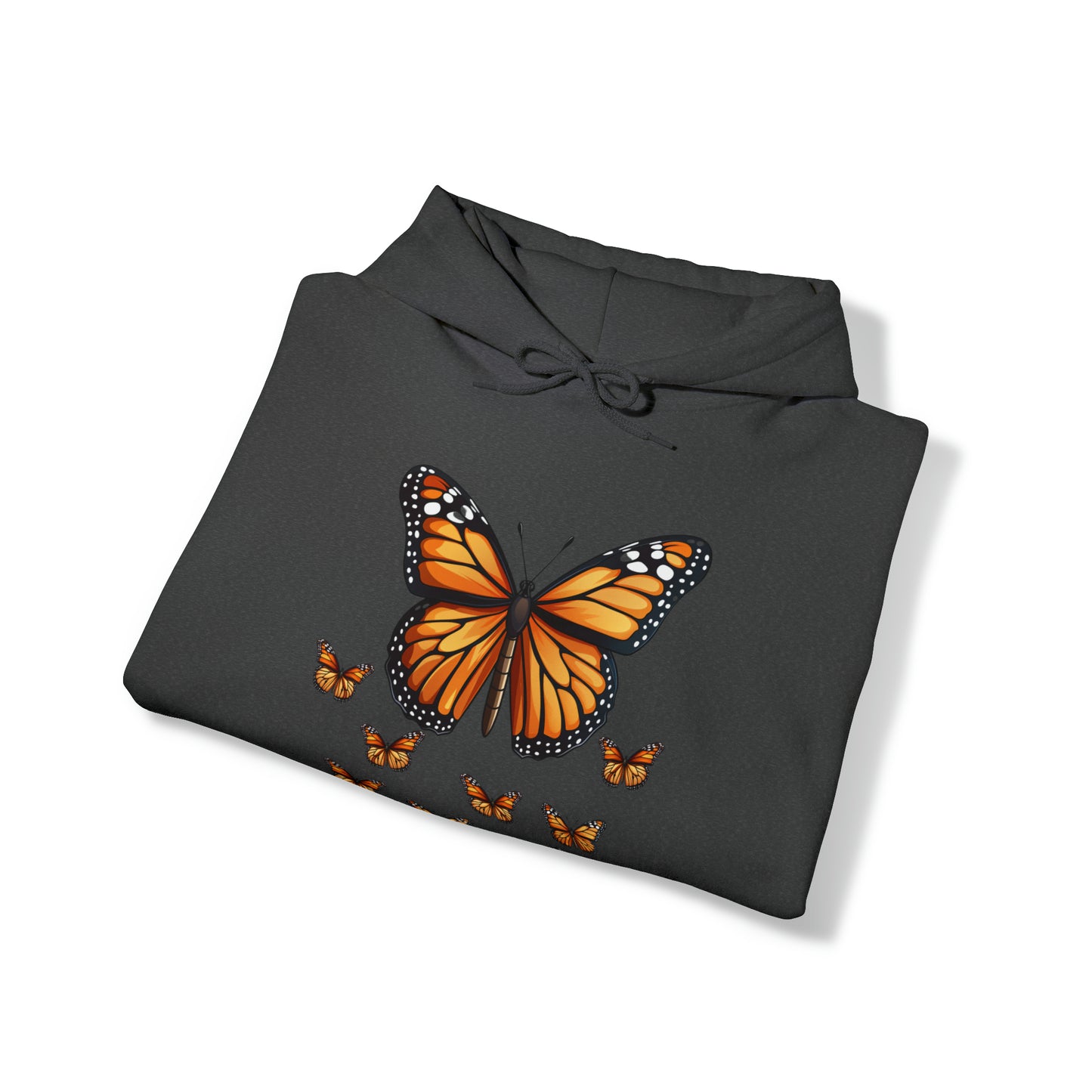 Monarch Butterflies Unisex Heavy Blend™ Hooded Sweatshirt, Pacific Grove Monarch Butterflies