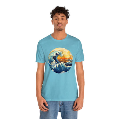 Ocean Waves T-Shirt - Unisex Short Sleeve Tee