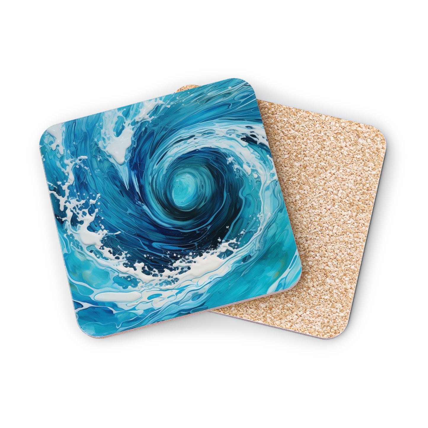 Ocean Wave Curl Coasters, Ocean Coasters