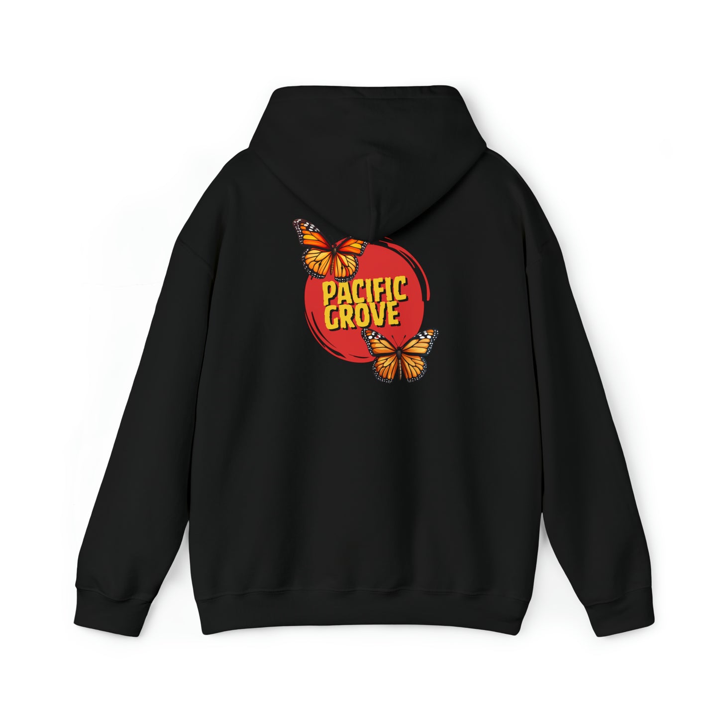 Pacific Grove, California Unisex Heavy Blend™ Hooded Sweatshirt, Monarch Butterflies