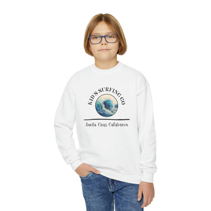 Kids Surfing Sweatshirt - Youth Crewneck Sweatshirt