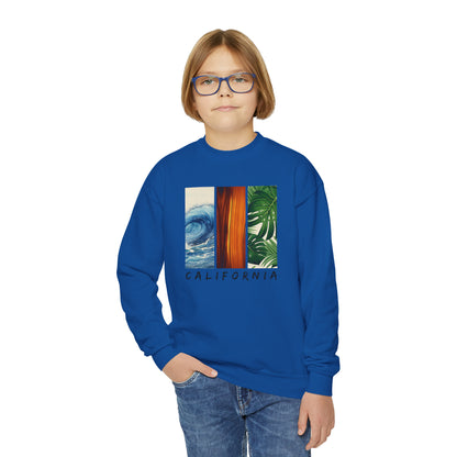 California Sweatshirt for Kids - Youth Crewneck Sweatshirt