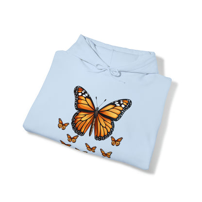 Monarch Butterflies Unisex Heavy Blend™ Hooded Sweatshirt, Pacific Grove Monarch Butterflies