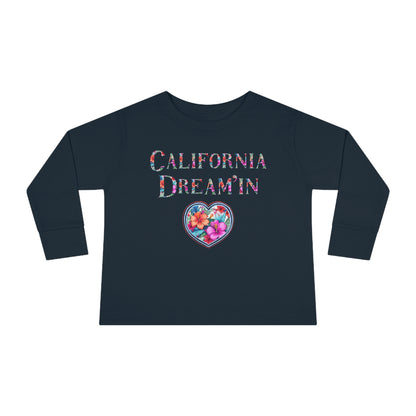 California Dream'in Toddler Long Sleeve T-Shirt