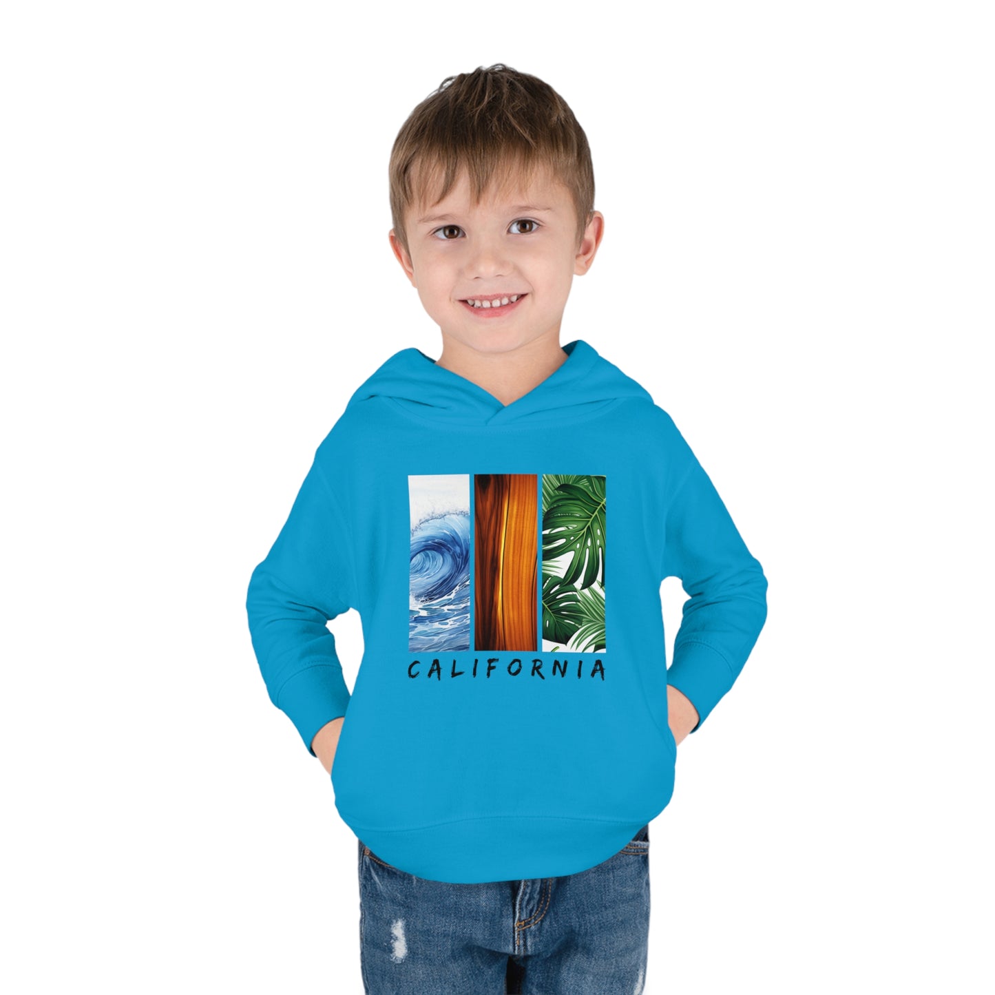 California Kids Hoodie - Toddler Pullover Fleece Hoodie