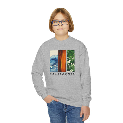 California Sweatshirt for Kids - Youth Crewneck Sweatshirt