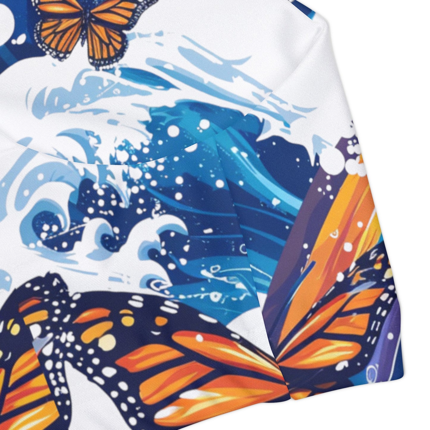 Monarch Butterfly & Rainbows Girls Two Piece Swimsuit