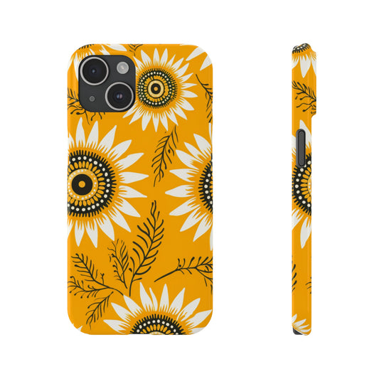 Sunflower - Slim Phone Case