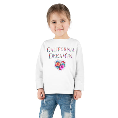 California Dream'in Toddler Long Sleeve T-Shirt