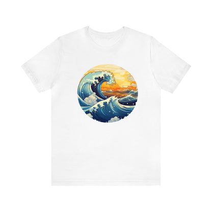 Ocean Waves T-Shirt - Unisex Short Sleeve Tee