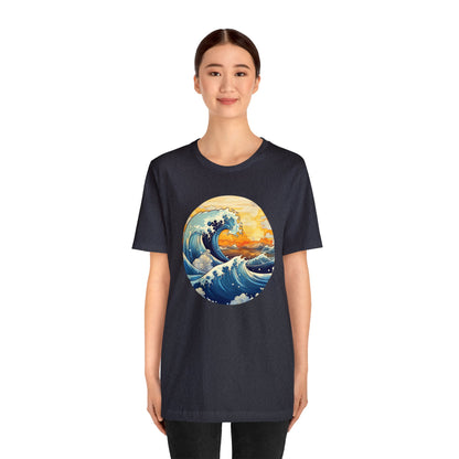 Ocean Waves T-Shirt - Unisex Short Sleeve Tee