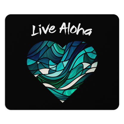 Live Aloha Hawaii Mouse Pad