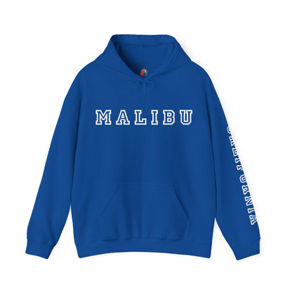 Malibu California Hoodie T-Shirt Unisex Heavy Blend™ Hooded Sweatshirt Surf Hoodie