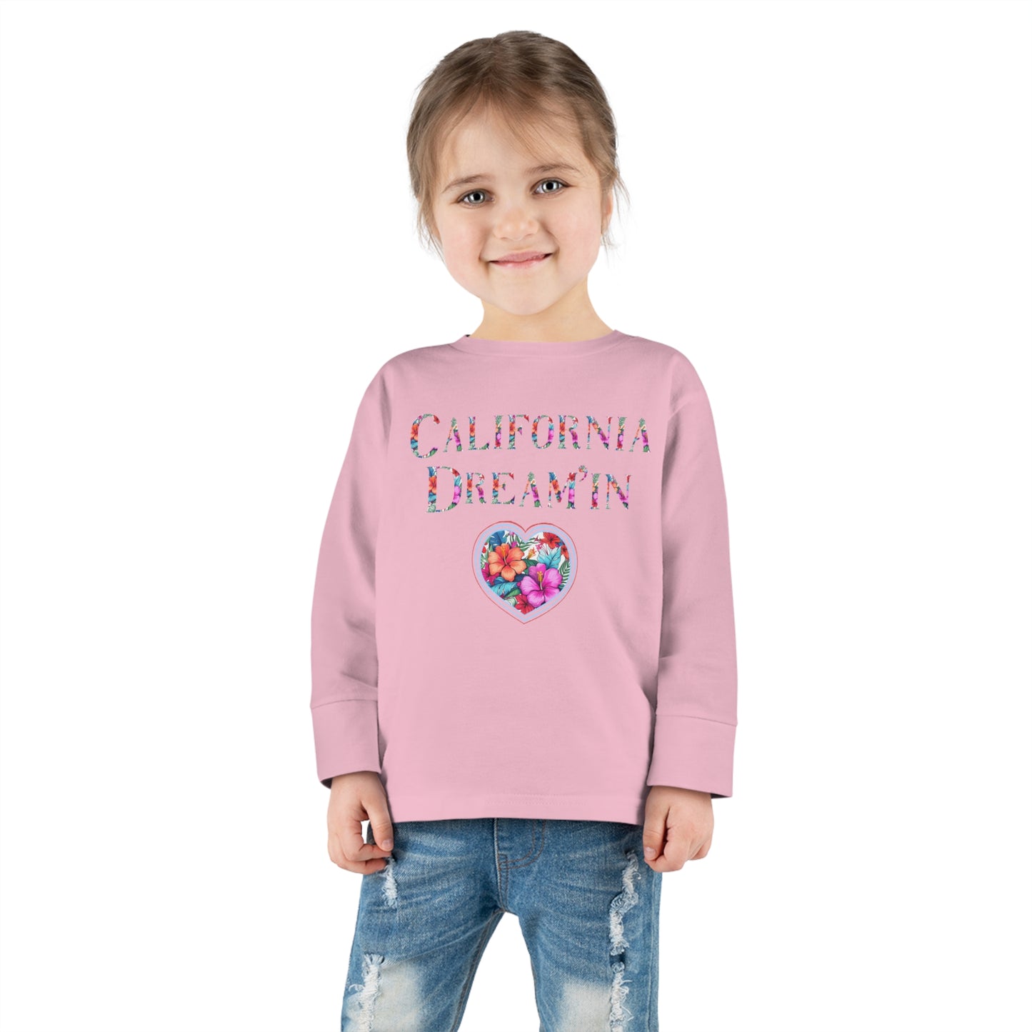 California Dream'in Toddler Long Sleeve T-Shirt