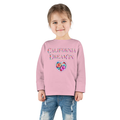 California Dream'in Toddler Long Sleeve T-Shirt