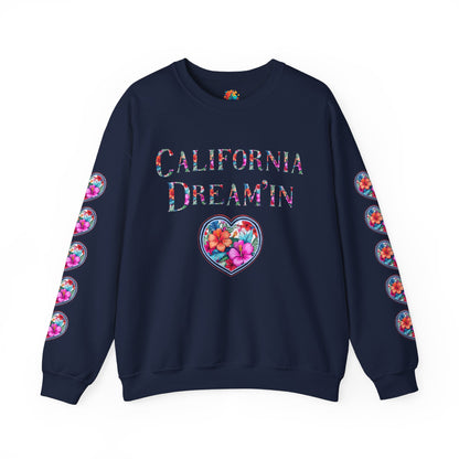 California Dream'in Unisex Heavy Blend™ Crewneck Sweatshirt