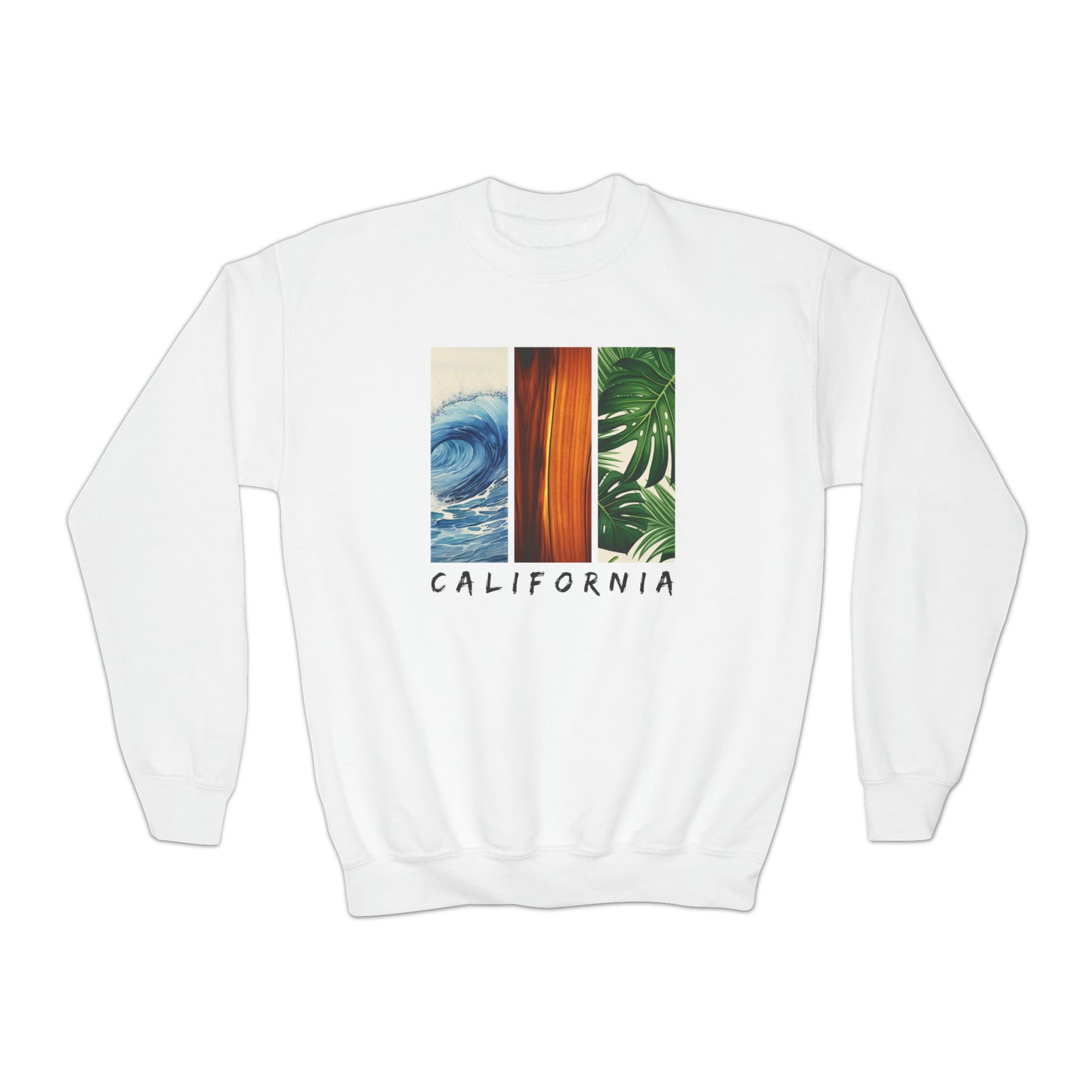 California Sweatshirt for Kids - Youth Crewneck Sweatshirt