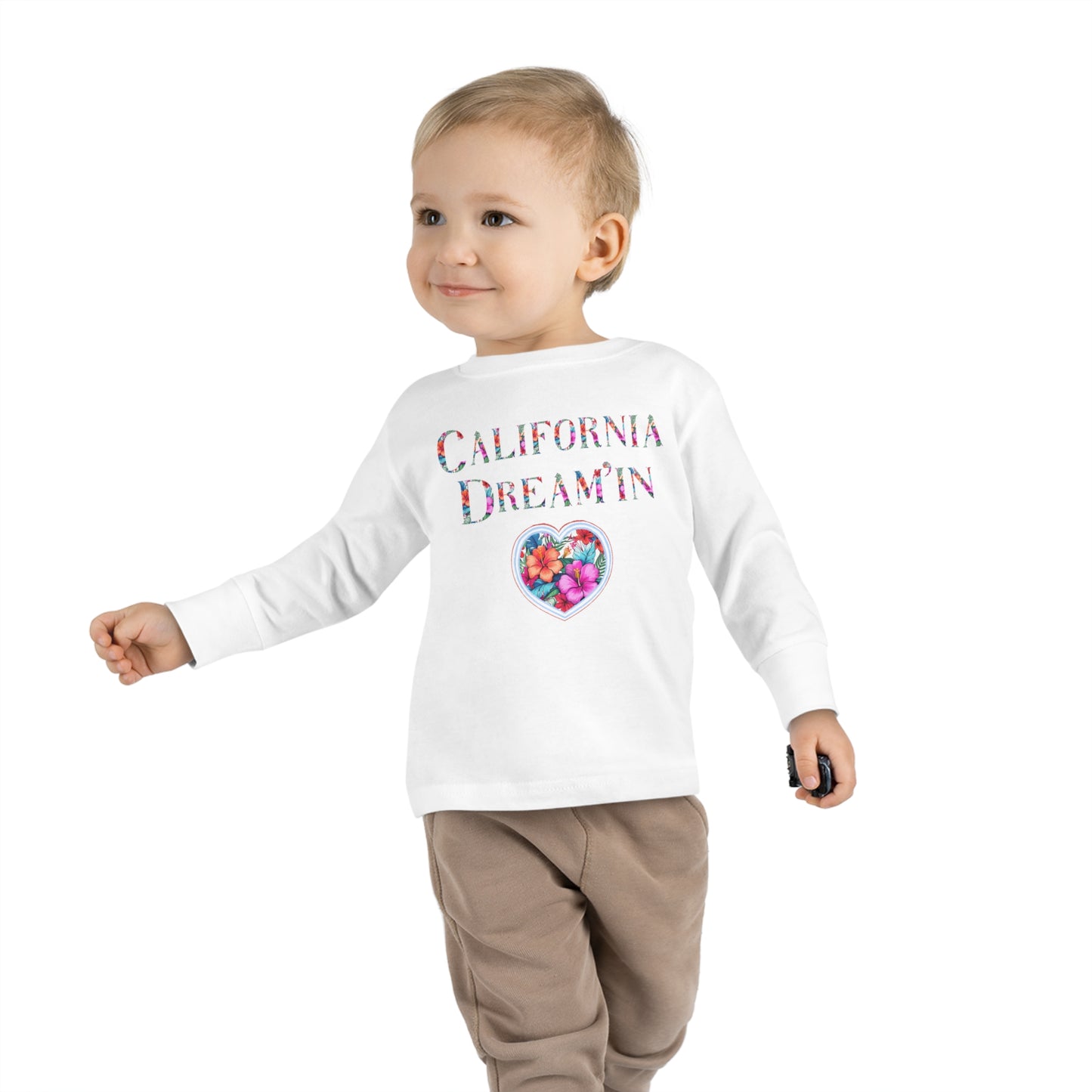 California Dream'in Toddler Long Sleeve T-Shirt