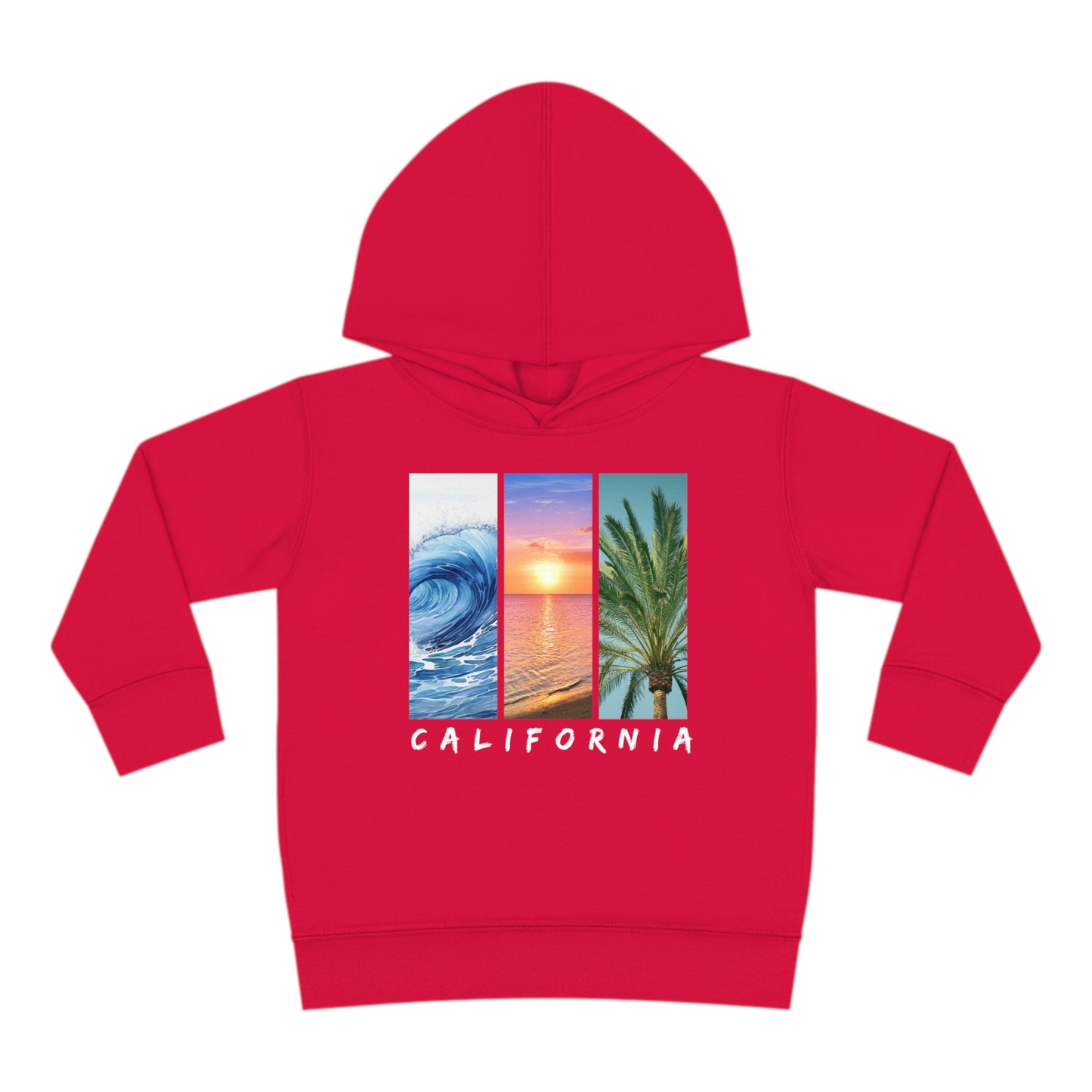 California Kids Hoodie - Toddler Pullover Fleece Hoodie