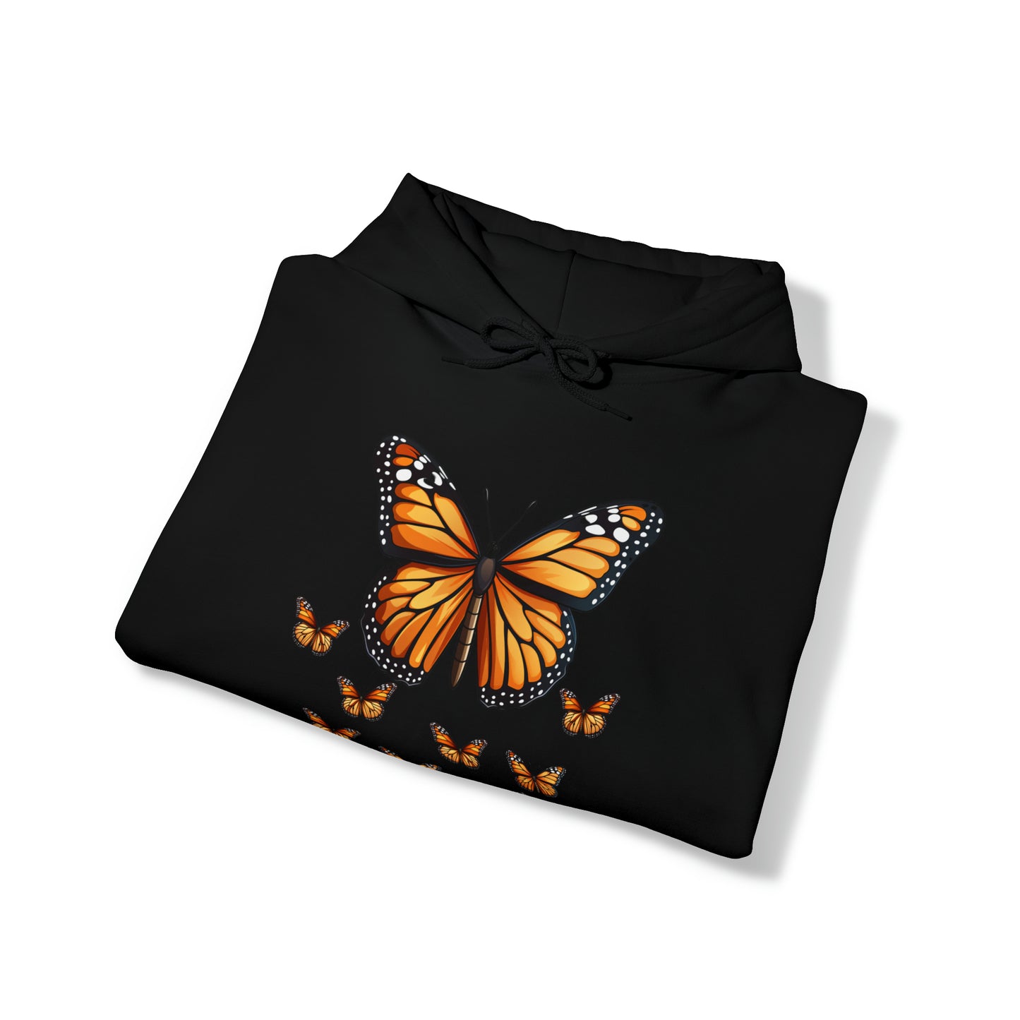 Monarch Butterflies Unisex Heavy Blend™ Hooded Sweatshirt, Pacific Grove Monarch Butterflies