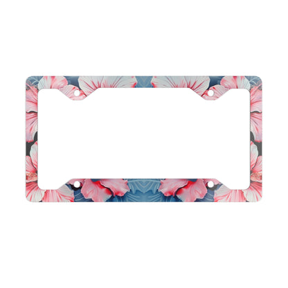 Hibiscus License Plate Frame, Hawaii License Plate Frame