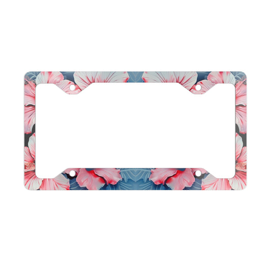 Hibiscus License Plate Frame, Hawaii License Plate Frame