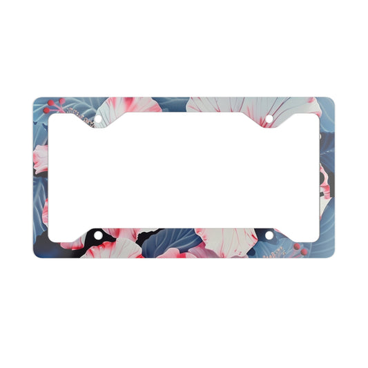 Hawaii Hibiscus License Plate Frame, Outdoors License Plate Frame