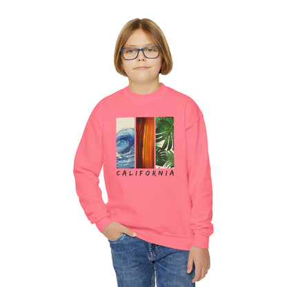 California Sweatshirt for Kids - Youth Crewneck Sweatshirt