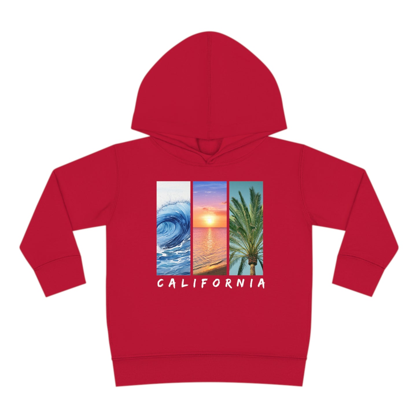 California Kids Hoodie - Toddler Pullover Fleece Hoodie