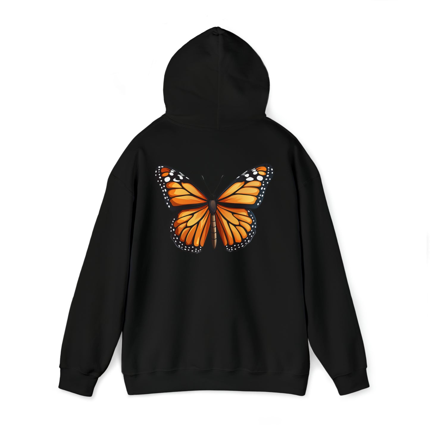 Monarch Butterflies Unisex Heavy Blend™ Hooded Sweatshirt, Pacific Grove Monarch Butterflies