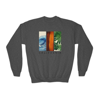 California Sweatshirt for Kids - Youth Crewneck Sweatshirt