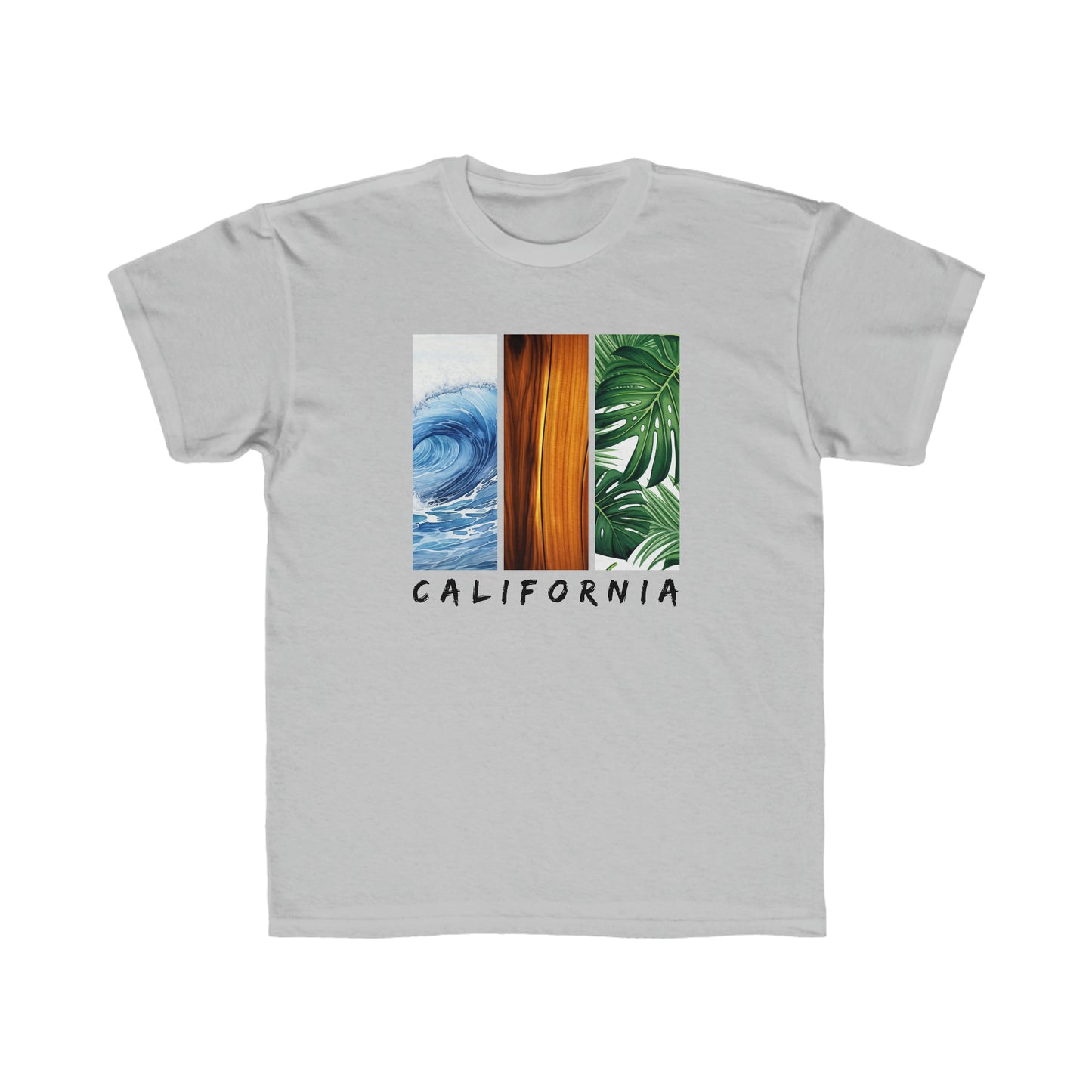 California T-Shirt for Kids, Regular Fit, Kids Surf T Shirt