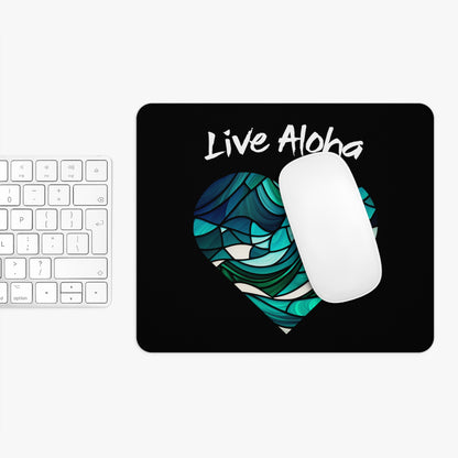 Live Aloha Hawaii Mouse Pad