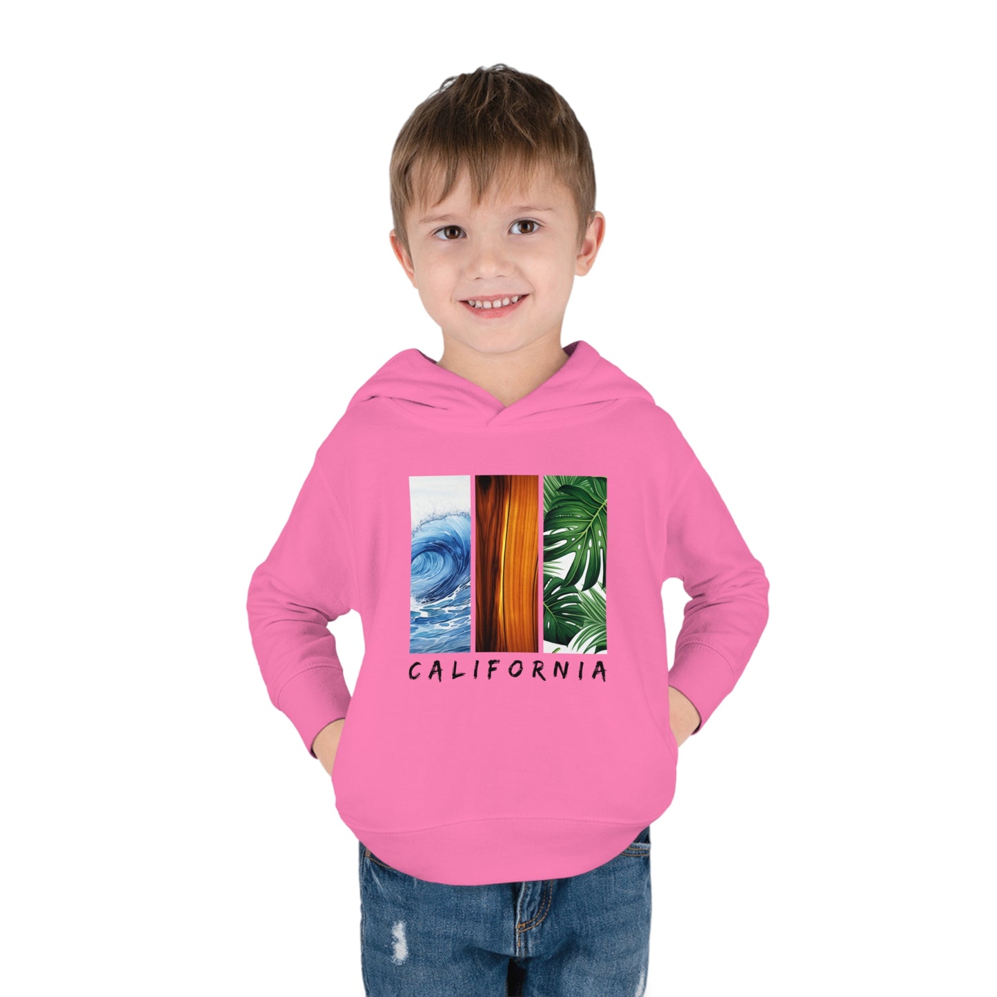 California Kids Hoodie - Toddler Pullover Fleece Hoodie