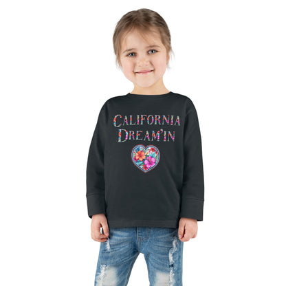 California Dream'in Toddler Long Sleeve T-Shirt