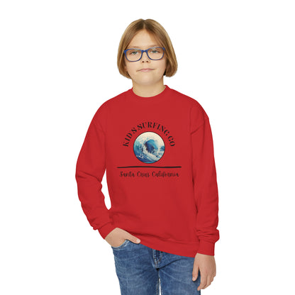 Kids Surfing Sweatshirt - Youth Crewneck Sweatshirt