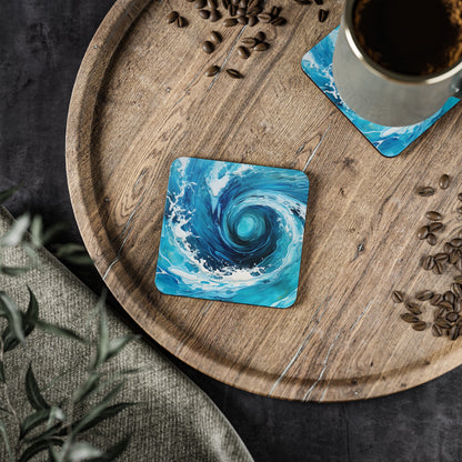 Ocean Wave Curl Coasters, Ocean Coasters