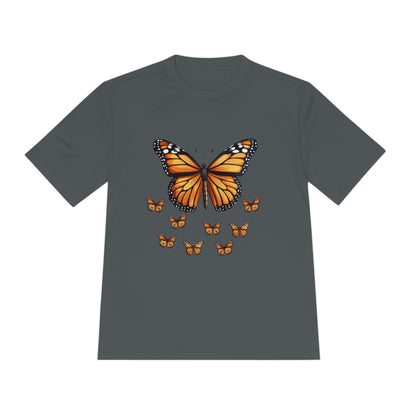 Monarch Butterfly Workout Shirt - Unisex Moisture Wicking Tee