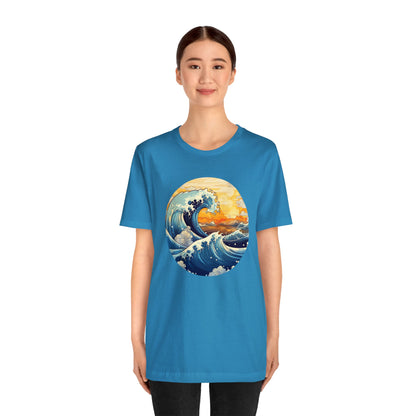 Ocean Waves T-Shirt - Unisex Short Sleeve Tee