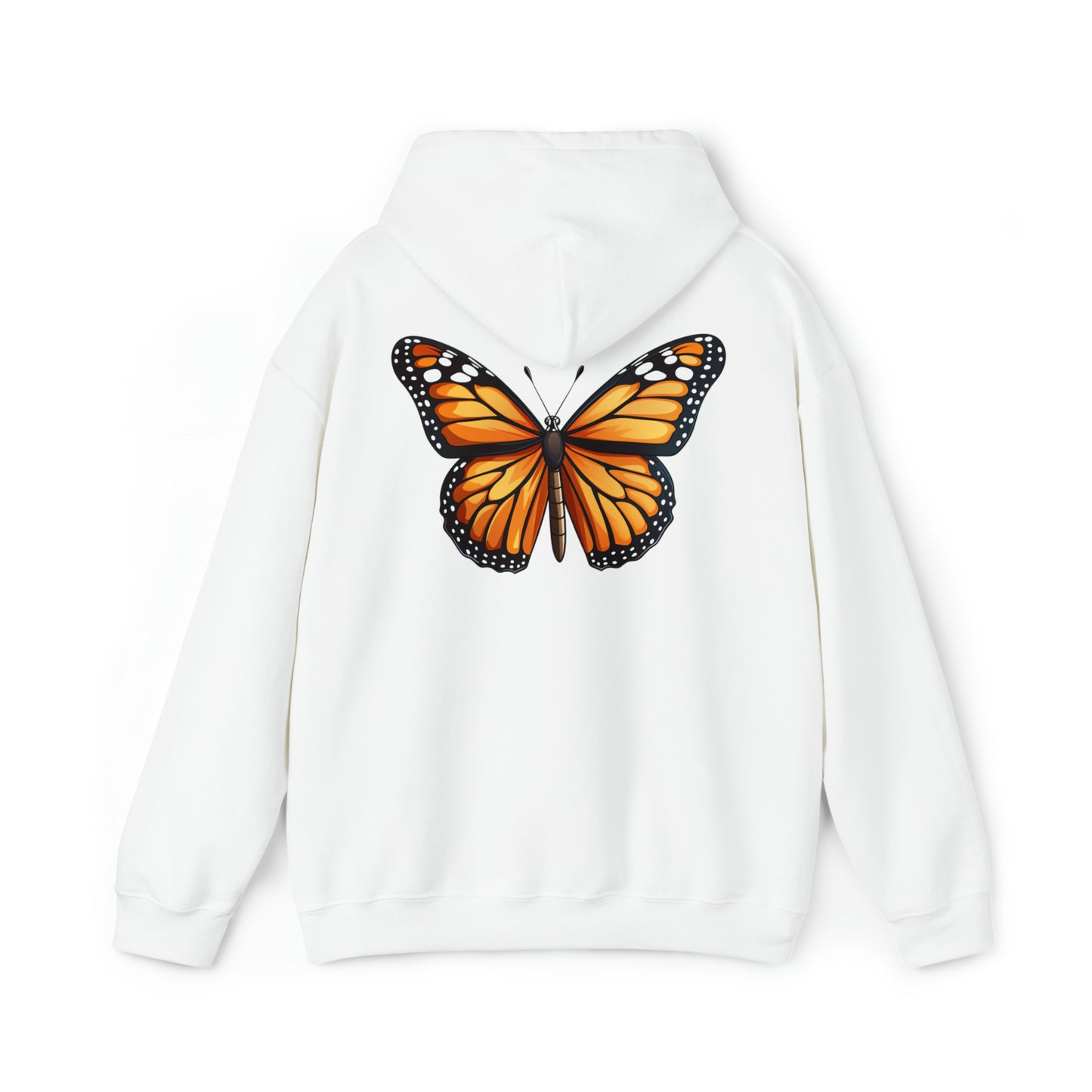 Monarch Butterflies Unisex Heavy Blend™ Hooded Sweatshirt, Pacific Grove Monarch Butterflies